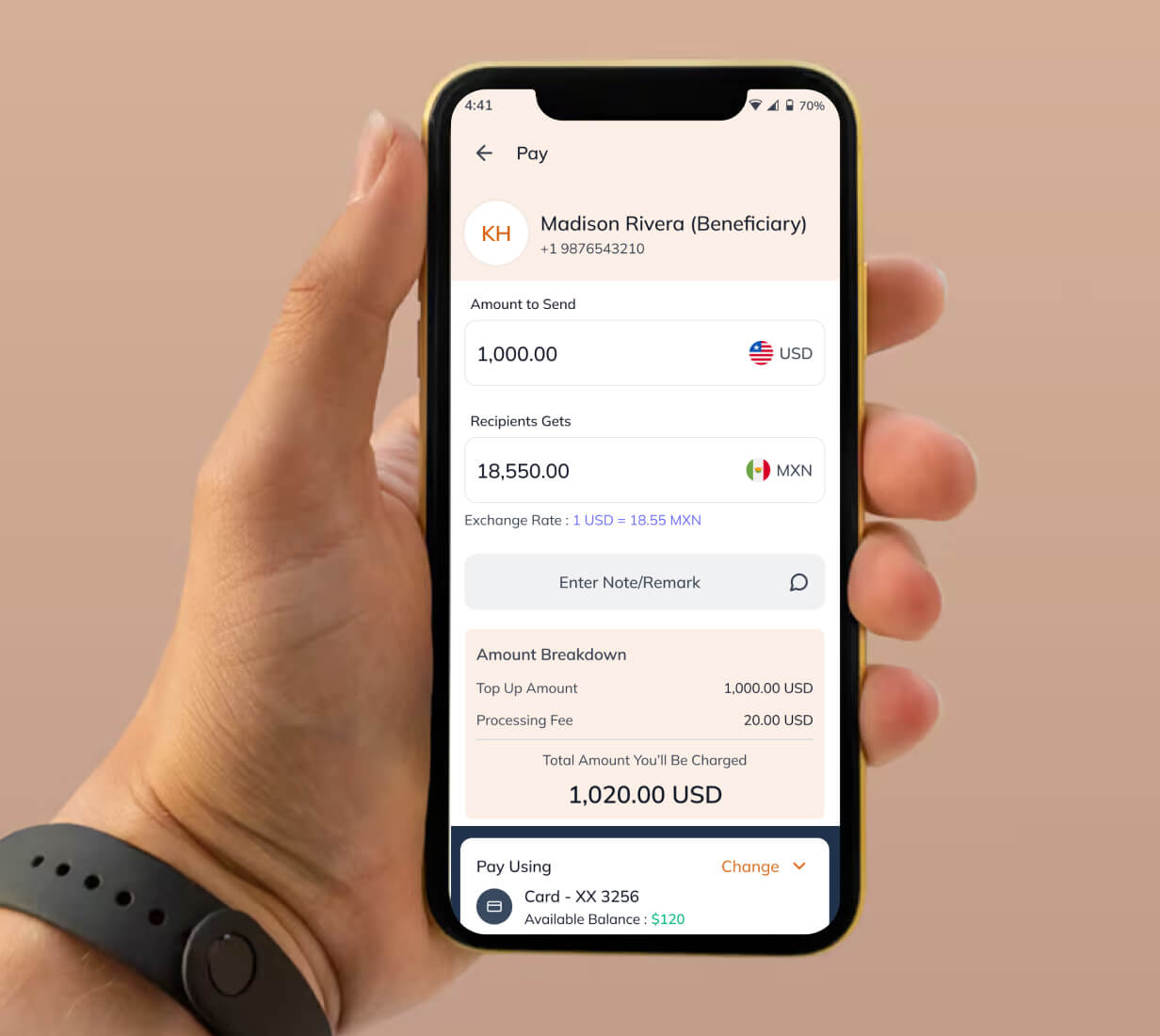 Section Image Alt Text